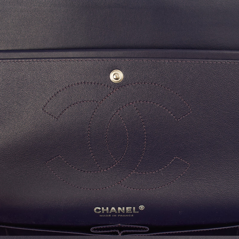 Picture of Chanel Shoulder Bag Classic Double Flap - Large in Purple, Calfskin Leather