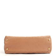 Picture of Chanel Top Handle Coco Handle- Medium  in Cream, Caviar Leather