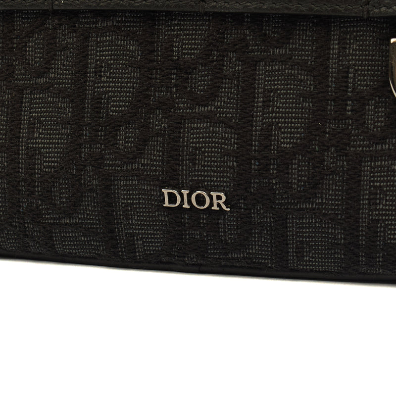 Picture of Christian Dior Cross Body Safari Messenger in Black, Fabric