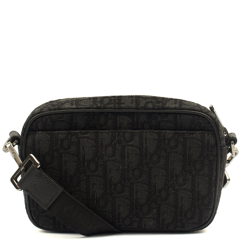 Picture of Christian Dior Cross Body Safari Messenger in Black, Fabric