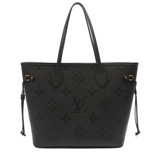 Picture of Louis Vuitton Tote Neverfull MM in Black, Empreinte Leather