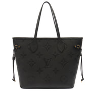 Picture of Louis Vuitton Tote Neverfull MM in Black, Empreinte Leather
