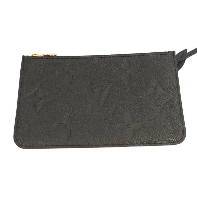 Picture of Louis Vuitton Tote Neverfull MM in Black, Empreinte Leather