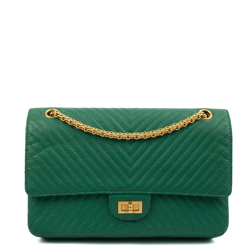 Picture of Chanel Shoulder Bag 2.55 Reissue - Medium in Green, invalid
