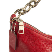 Picture of Coach Cross Body Tabby Messenger 19 in Red, Leather