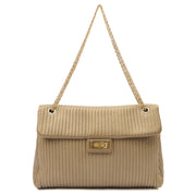 Picture of Chanel Shoulder Bag Shoulder Bag in Metallic, Calfskin Leather