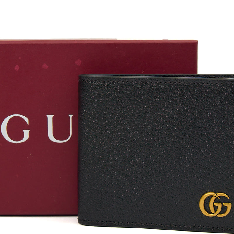 Picture of Gucci Wallet Bi-fold Marmont Wallet in Black, Leather