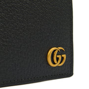 Picture of Gucci Wallet Bi-fold Marmont Wallet in Black, Leather
