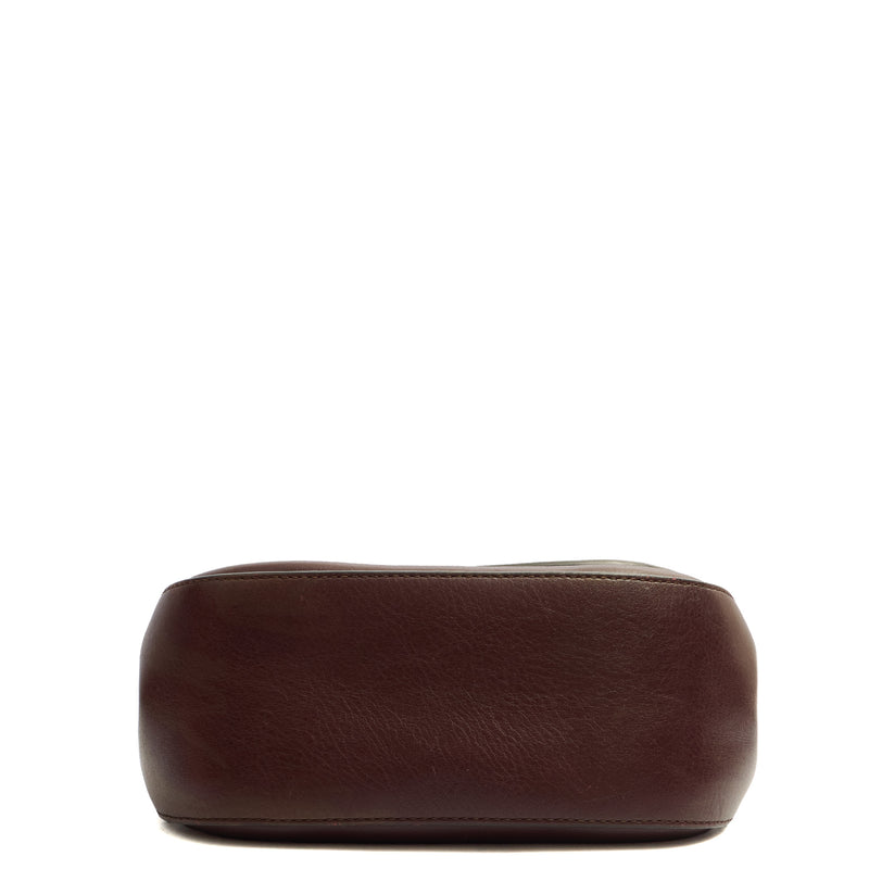 Picture of Mulberry Top Handle Amberley Small Satchel in Red, Leather