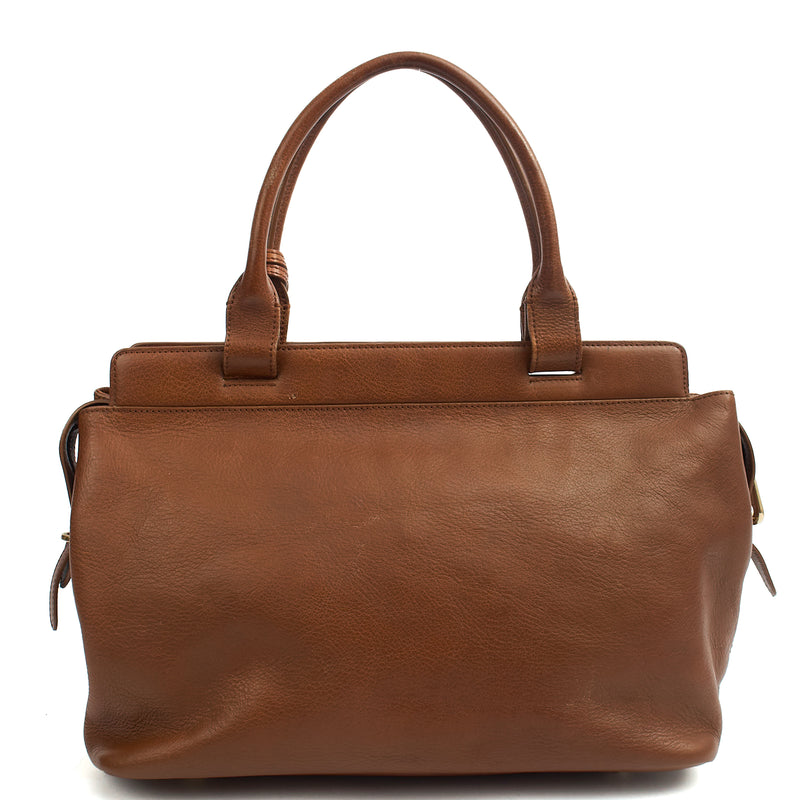 Picture of Mulberry Tote Tote in Oak, Calfskin Leather