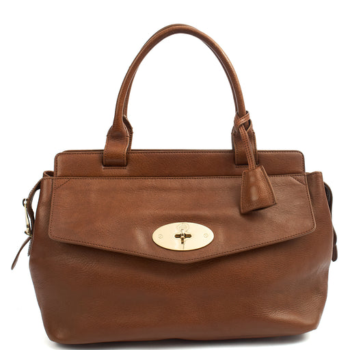 Picture of Mulberry Tote Tote in Oak, Calfskin Leather