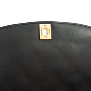 Picture of Chanel Cross Body Diana - Medium in Black, Lambskin Leather