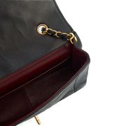 Picture of Chanel Cross Body Diana - Medium in Black, Lambskin Leather