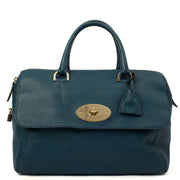 Picture of Mulberry Tote Del Rey in Out Of The Blue, Leather