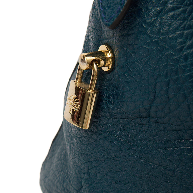 Picture of Mulberry Tote Del Rey in Out Of The Blue, Leather