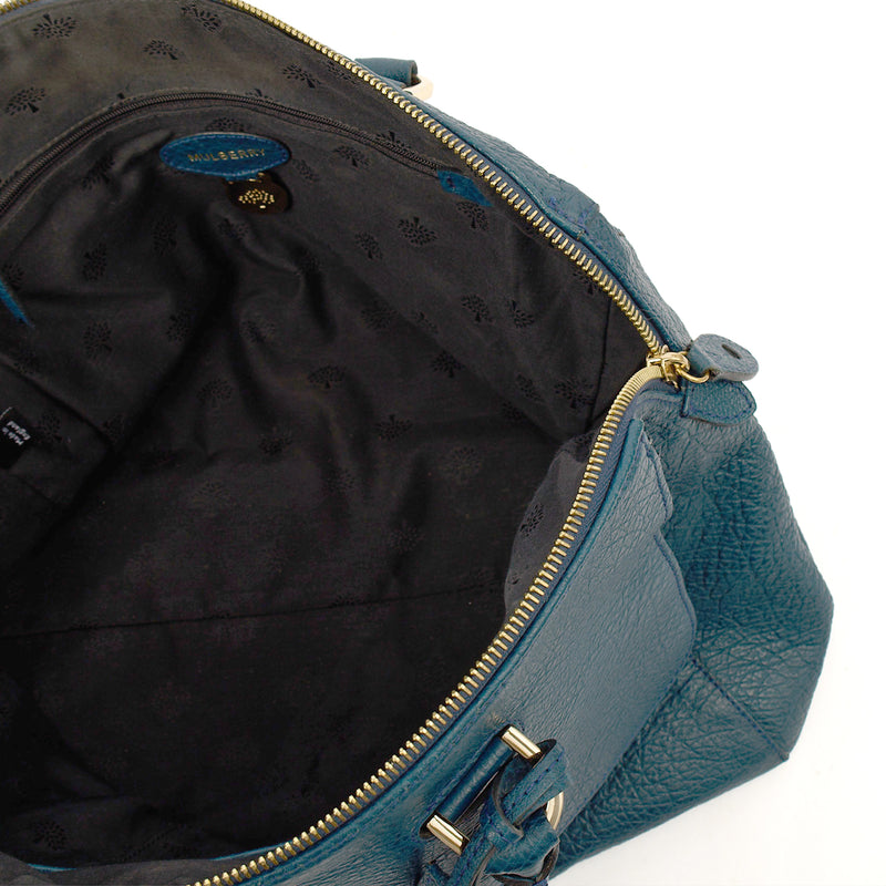 Picture of Mulberry Tote Del Rey in Out Of The Blue, Leather