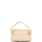 Picture of Chanel Mini Bag Travel Ligne Bowler in Neutral, Fabric