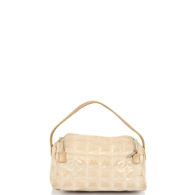 Picture of Chanel Mini Bag Travel Ligne Bowler in Neutral, Fabric