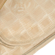 Picture of Chanel Mini Bag Travel Ligne Bowler in Neutral, Fabric