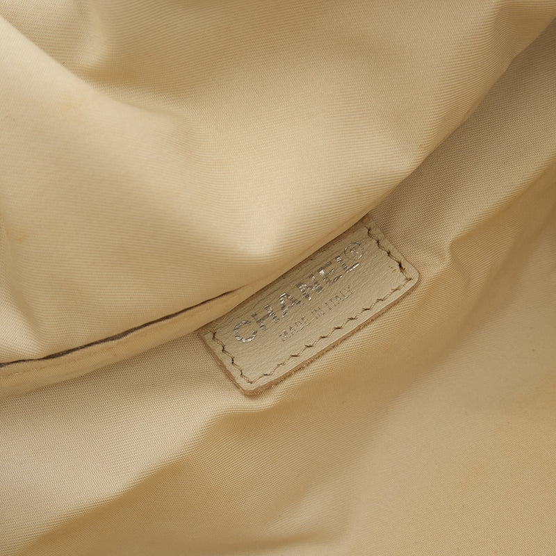 Picture of Chanel Mini Bag Travel Ligne Bowler in Neutral, Fabric