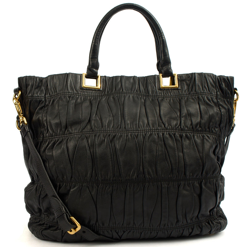 Picture of Prada Tote Tote in Black, Leather
