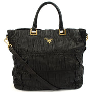 Picture of Prada Tote Tote in Black, Leather