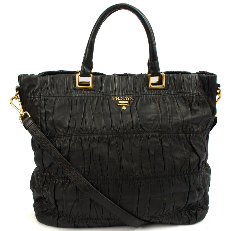 Picture of Prada Tote Tote in Black, Leather