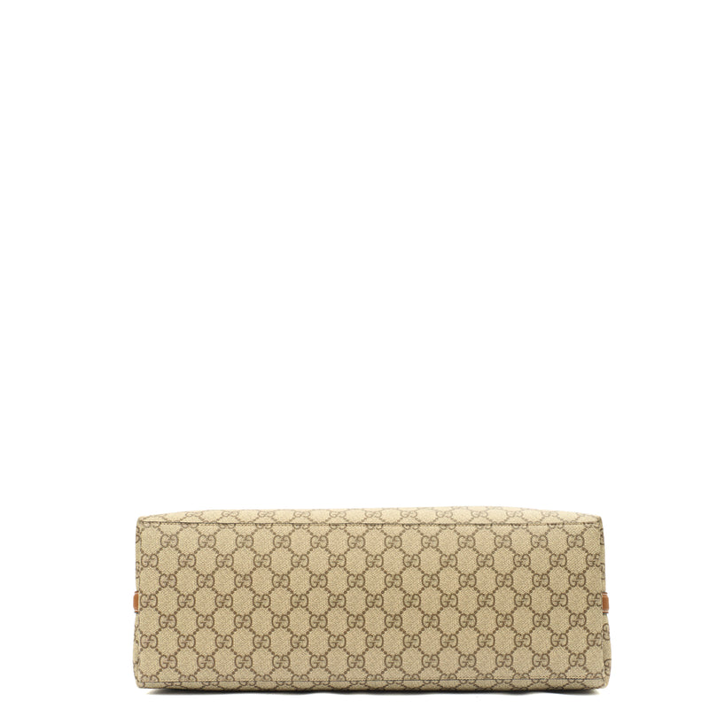 Picture of Gucci Tote GG Emblem Bag in invalid, GG Canvas