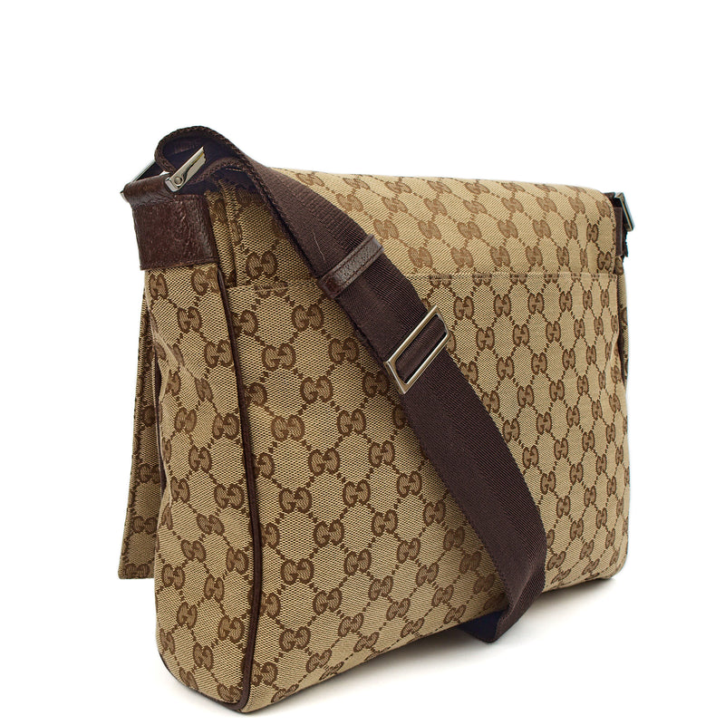 Picture of Gucci Cross Body Messenger in Neutral, GG Canvas