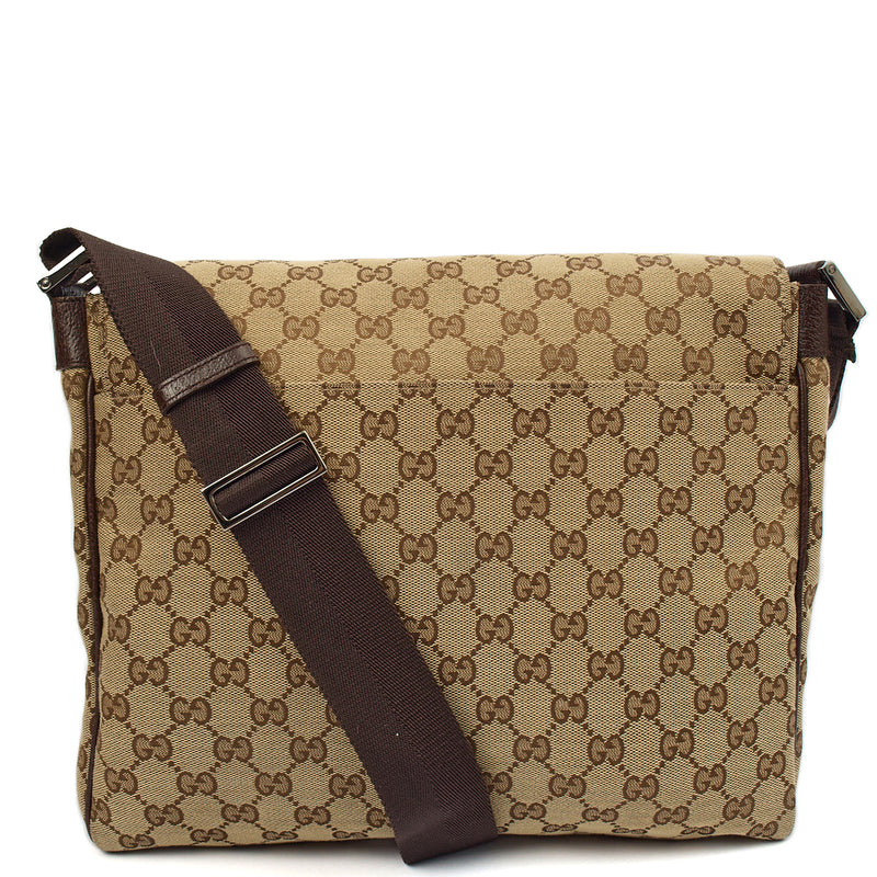 Picture of Gucci Cross Body Messenger in Neutral, GG Canvas