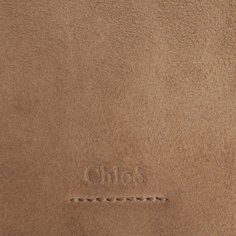 Picture of Chloe Shoulder Bag Faye Shoulder Bag in Grey, Calfskin Leather