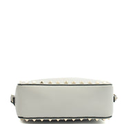 Picture of Valentino Cross Body Rockstud Crossbody Bag - Small in Grey, Leather