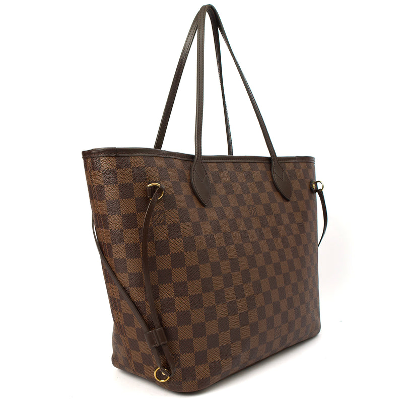 Picture of Louis Vuitton Tote Neverfull MM in Damier, Canvas