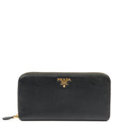 Picture of Prada Purse Wallet in Black, Calfskin