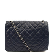 Picture of Chanel Shoulder Bag Classic Single Flap - Maxi in Blue, Lambskin Leather