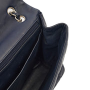 Picture of Chanel Shoulder Bag Classic Single Flap - Maxi in Blue, Lambskin Leather