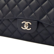 Picture of Chanel Shoulder Bag Classic Single Flap - Maxi in Blue, Lambskin Leather