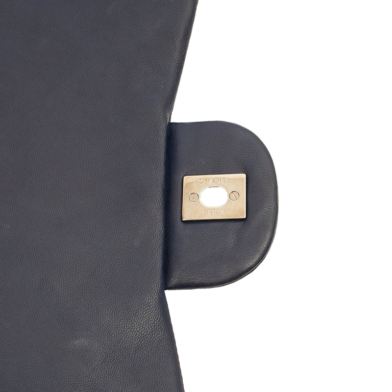 Picture of Chanel Shoulder Bag Classic Single Flap - Maxi in Blue, Lambskin Leather