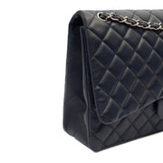 Picture of Chanel Shoulder Bag Classic Single Flap - Maxi in Blue, Lambskin Leather