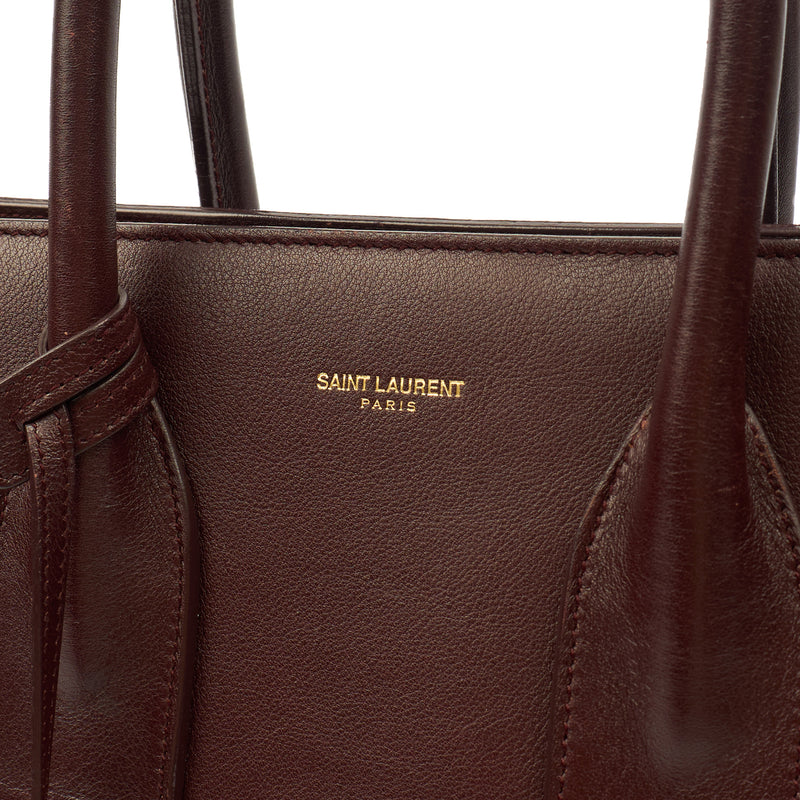 Picture of Saint Laurent Tote Sac de Jour in Red, Leather