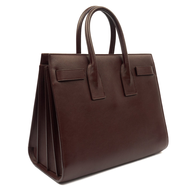 Picture of Saint Laurent Tote Sac de Jour in Red, Leather
