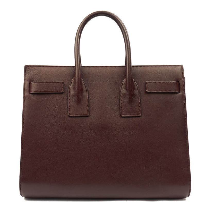 Picture of Saint Laurent Tote Sac de Jour in Red, Leather