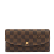 Picture of Louis Vuitton Wallet Emilie Wallet in Damier Azur, Canvas
