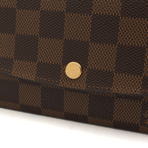 Picture of Louis Vuitton Wallet Emilie Wallet in Damier Azur, Canvas