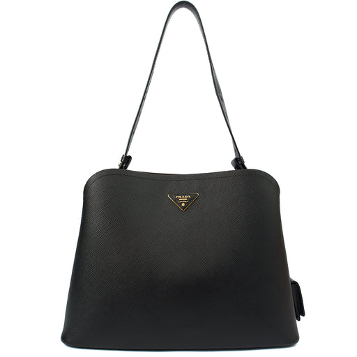 Picture of Prada Tote Lux Tote in Black, Saffiano Leather
