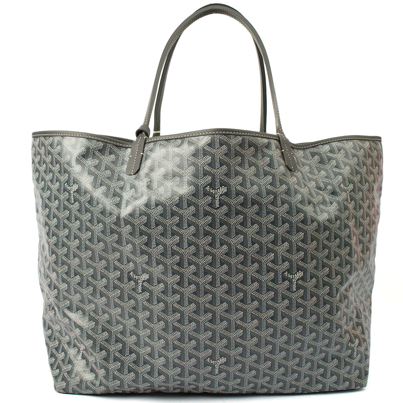 Picture of Goyard Tote Saint Louis GM in Grey, Leather