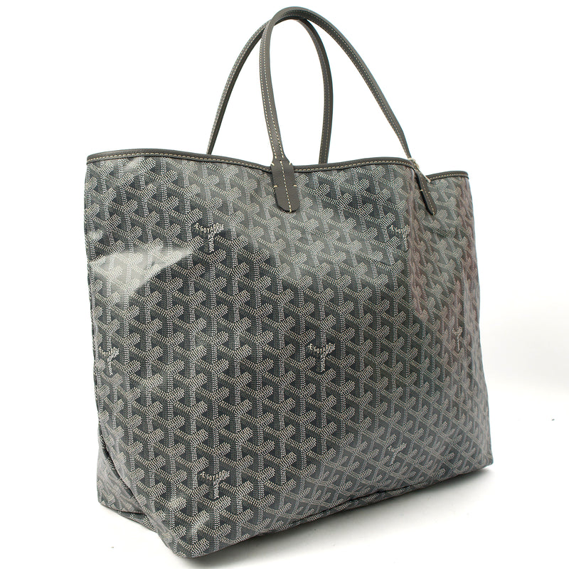 Picture of Goyard Tote Saint Louis GM in Grey, Leather