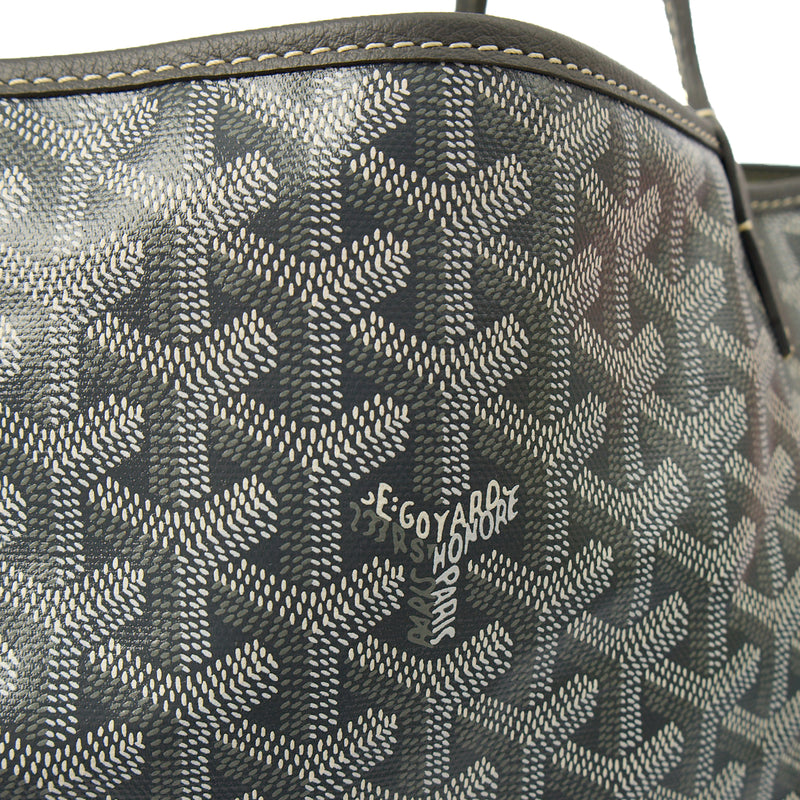 Picture of Goyard Tote Saint Louis GM in Grey, Leather