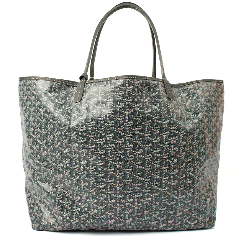 Picture of Goyard Tote Saint Louis GM in Grey, Leather