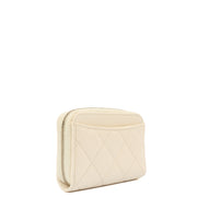 Picture of Chanel Purse Falp Coin Purse in White, Caviar Leather